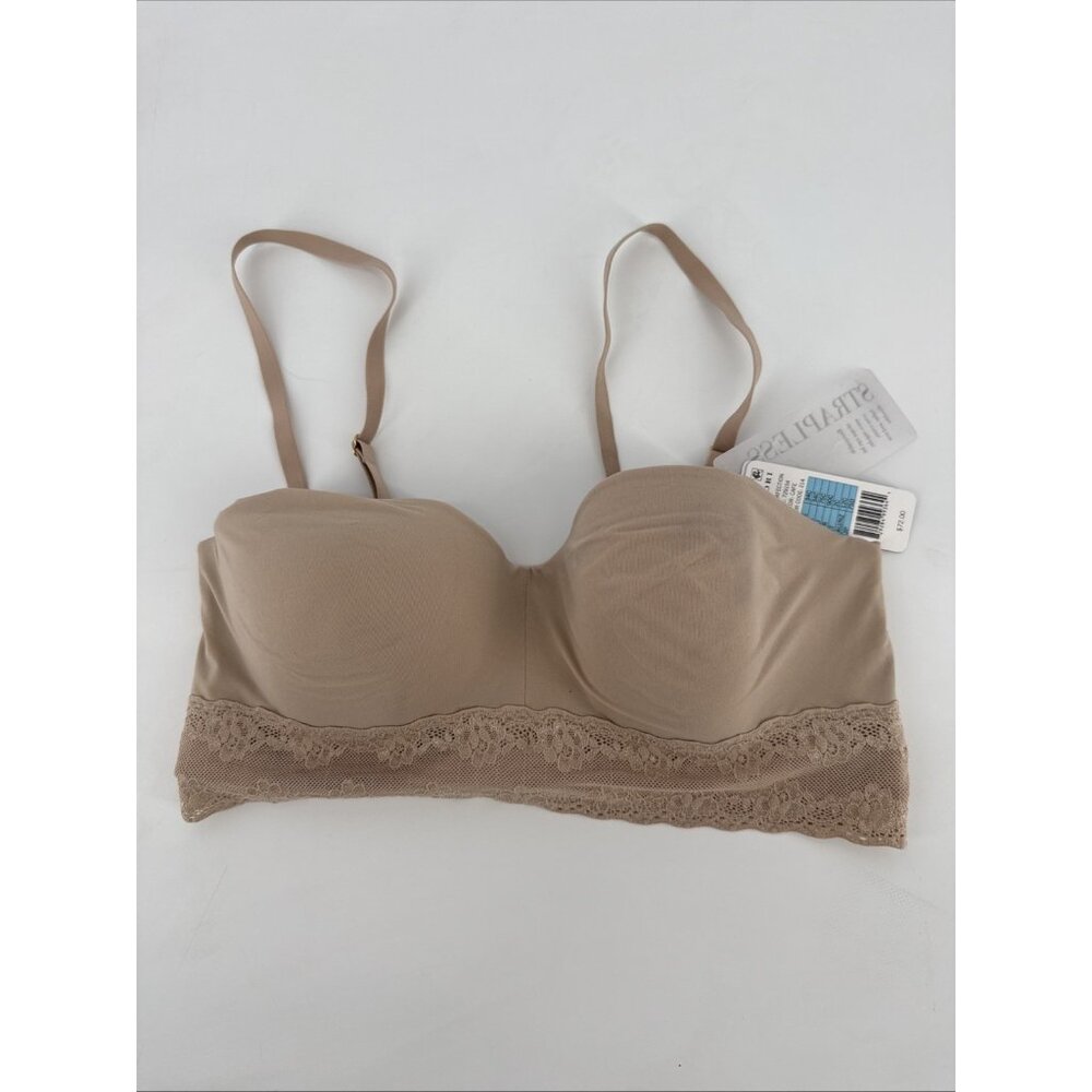 New Natori Size 34C Nude Bliss Perfection Convertible Bra Underwire Padded NWT - Picture 4 of 7